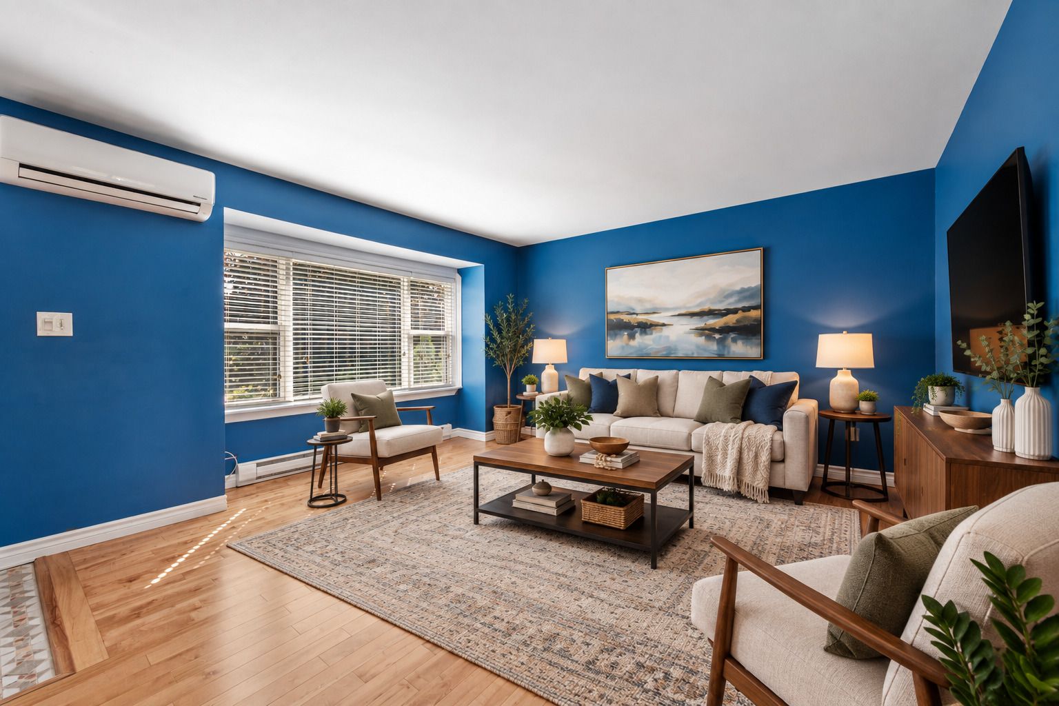 Living room — toward the dining area