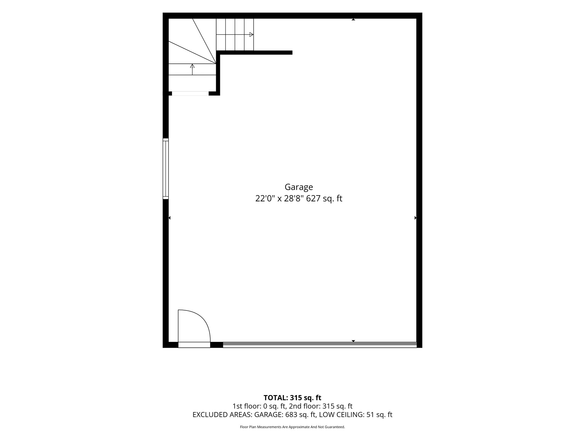 Garage — ground level